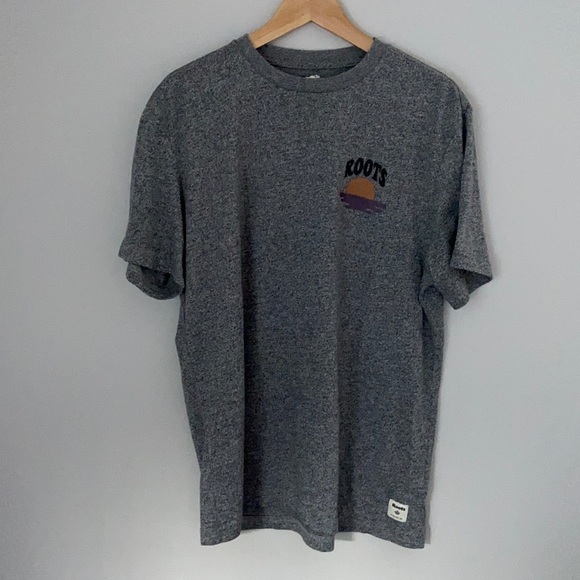 Roots Grey Sunset T-Shirt - Picture 2 of 8